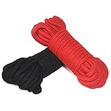 Top Rated Multipurpose Rope for Bondage, Restraint, Japanese Shibari, Camping, Utility, Arts & Crafts, and More - 36 foot 11m Soft Cotton, 3/8