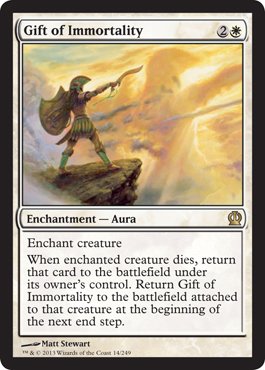 Magic: the Gathering - Gift of Immortality (14/249) - Theros