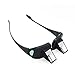 Enshey Horizontal Lazy Glasses High Definition Prism Periscope Eyeglasses Spectacles universal myopia or Presbyopia Usable Lie Down for Reading and Watching TV in bed Unisex