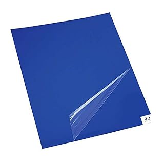 10 mats/Box, 30 Layers per Pad, 18″ x 36″, 4.5 C Blue Sticky mat, Cleanroom Tacky Mats/PVC Sticky Mats/Adhesive Pads, Used for Floor (for Home/Laboratories/Medical Offices use)