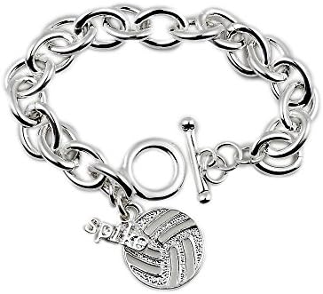Red Rock Designs Volleyball Bracelet: #1 Top Selling Gift for Volleyball Player, Coach, Team. Why Buy A Volleyball Trophy? …