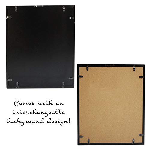 Shadow Box Display Case with slot 11 x 12 x 2.5. This top loading