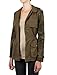LE3NO Womens Military Anorak Safari Jacket