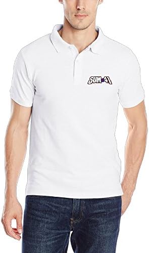 Sum 41 Logo Funny Polo T-shirt For Men[ -
