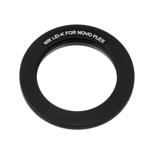 Fotodiox Lens Mount Adapter - Compatible with Novoflex Fast-Focusing Lens (Photosniper) to fit Nikon F-Mount Cameras