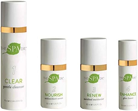 The Spa Dr Daily Essentials 4 Step Skin Care System Anti Aging Skin Care 30 Day