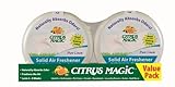 Citrus Magic Solid Air Freshener Pure Linen, Pack of 2, 8-Ounces Each