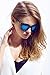 Classic Mirror Round Sunglasses - Diamond Candy 2018 New Design Polarized Fashion Sunglasses For Women, UV400,Blue