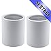 HUANLEMAI 2-Pack 10-Stage Replacement Shower Filter Cartridges for Universal Fixed/Handheld Showerhead Filter