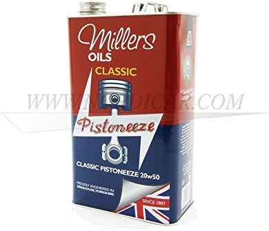 Engine oil; 20W50; 5L; Millers for classics