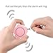 Enyee Personal Alarm 120dB Siren SOS Device Self Defense Emergency Safety Alarm Sakura Shape Security Keychain for Women/Student/Attack Rape/Jogger/Kids/Elderly/Pupil, Charm for Bag Decoration (Pink)
