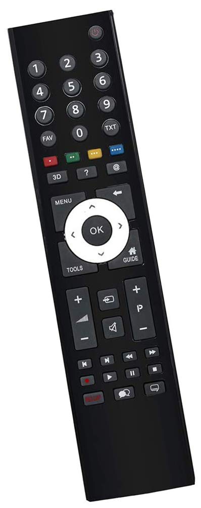 ALLIMITY TP7187 TP7 TP7187R Remote Control Replace for GRUNDIG LED LCD TV 26VLE7200BH 26VLE8200SL 37VLE9270WL 37VLE971BL 42VLE9270BL 32VLE830BL 32VLE9270BL 40VLE8160CP 40VLE8221BL