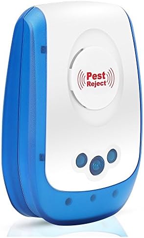 AMCHOICE Ultrasonic Pest Repellent, Electronic Pest Reject Plug in, Pest Control for Mosquitoes, Mice, Ants, Roaches, Spiders, Flies, Bugs, Lizards, Non-Toxic, Human and Pet Safe
