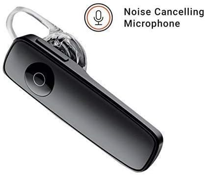 GO MANTRA Wireless Bluetooth Headphones with Mic, Vol Button (Black)