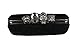 VMATE® Skull Brass Knuckle Punk Design Handle Lace Crochet Cocktail Party Clutch Handbags