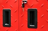 Hilka GWC2D Garage Wall Cabinet Steel Durable Keyed Lock Easy Assembly view 6