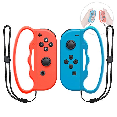 MENEEA Grip da Boxe Compatibile con Nintendo Switch Fitness Boxing Game, Fit Boxing Clasp Accessori Maniglia per Adulti…