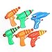 Kidsco Space Squirt Water Guns 5 Inches - Pack of 6 - Assorted Colors and Shapes Water Squirters – for Kids Great Party Favors, Bag Stuffers, Fun, Toy, Gift, Prize