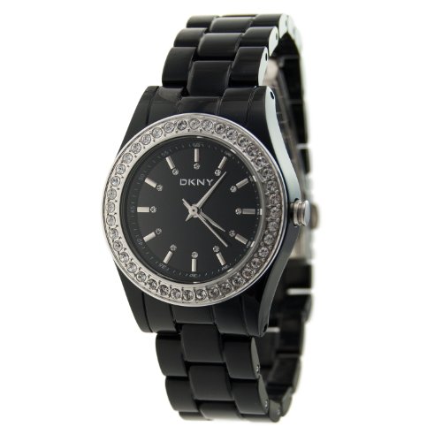 DKNY Black Plastic Ladies Watch NY8146 from DKNY T.A.B. Watches