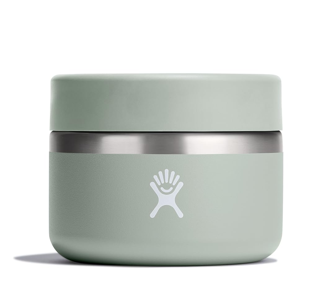 Photo 1 of Hydro Flask Food Jar – Insulated Stainless Steel, Snack Travel Container for Hot Food & Soup 12 Oz Agave Green