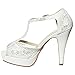 TOP Moda Hy-5 Open Toe Crochet High Heel Sandals