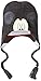 Disney Big Boys' Mickey Mouse Reversible Knit Peruvian and Glove Set, Black, One Size