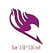 Gracenn Fairy Tail Temporary Tattoo Cosplay Set of 6pcs by Gracenn