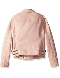 [Blanknyc] Big niña de piel vegano moto Prendas de abrigo
