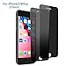 iPhone 7 Plus /8 Plus Privacy Screen Protector, Atill 2 Pack Anti-Spy Tempered Glass Screen Protector for Apple iPhone 7/8 Plus (Black, 2Pack)
