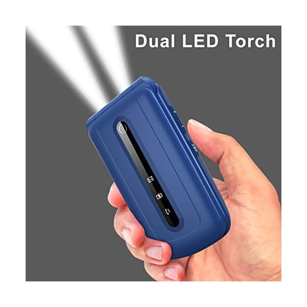 Unlocked-Senior-Flip-Mobile-PhoneBig-Button-Phone-For-Elderly-Easy-to-UseSIM-Free-Phone-with-24-Large-Screen-SOS-Button-FM-Radio-Torch-and-Charging-Cradle-Blue Unlocked Senior Flip Mobile Phone,Big Button Phone For Elderly, Easy to Use,SIM Free Phone with 2.4" Large Screen | SOS Button| FM Radio | Torch and Charging Cradle (Blue)