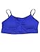 Mocela Women's Nylon Spandex Removable Pads Comfort Bras (Pack of 4) (Black/Ivory/Coral/Royal)