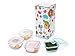 Glass Baby Food Storage Containers - Mini 4 oz Containers Gift Set (4 Containers)