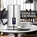 Chef's Star B00GTZYU88 Frother And Steamer-Automatic Foam Maker & Creamer For Hot Or Cold Milk-Electric Warmer & Heater, Best For Coffee, Cappuccino, Latte, Espress, Stainless Steel
