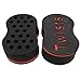 OSMOFUZE Curling Sponge Hair Twist Sponge Barber Tool Big Holes Perfect for Afro Hairstyle Dreadlocks Coil Curl Wave Magic Twist (1 Pack)