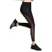 Yoga Pants, FEIVO Women's High Waist Mesh Stretchy Yoga Running Dancing Workout Sports Ankle Length Leggings Pants.