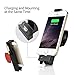 Sinjimoru iPhone Car Dock, Dashboard Car Cradle for Apple iPhone XR/XS Max/X/8/7/6, Includes Charging Cable, Lightning, 12V Compatible, Black