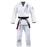 Hayabusa Goorudo 3.0 Gold Weave Brazilian Jiu Jitsu Gi (White, A2)