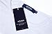 Aiyino Men's Hipster Hip Hop Ripped Round Hemline T Shirt with Side Zipper S White