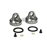 Team Losi Bleeder Shock Caps Aluminum (2): TEN