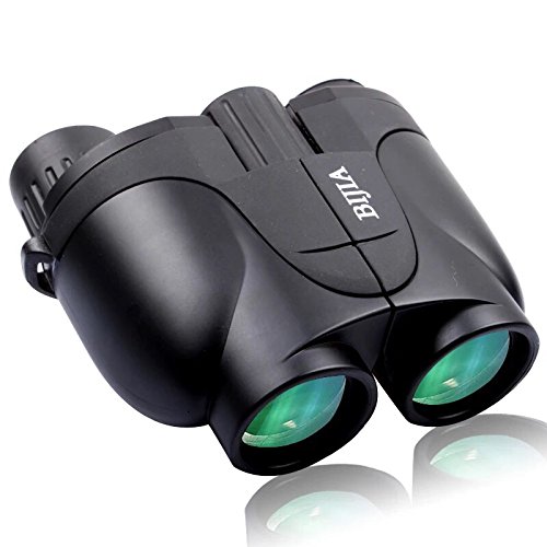 ISSIKI JAPAN 10x25 Binoculars,Compact Design, Clear Optical Lens,Large Eyepiece Super High-Powered Field Surveillance Binoculars