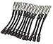 SW04 98-05 Mercedes Benz Spark Plug Ignition Wire Set Of 12PCS 1121500218 E320 ML320 ML350 SLK32 AMG SLK320 98 99 00 01 02 03 04 05
