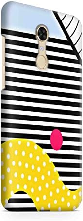 Cover Affair Abstract Printed Designer Slim Light Weight Back Cover Case for Xiaomi Redmi 5 (Black & White & Pink & Other) (G4-D28)