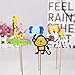 Jungle Theme Party Supplies Happy Birthday Party Decorations (Safari Animals Balloons)