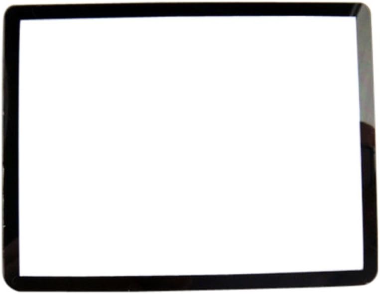 New Outer LCD Screen Display Window Glass Protector +Tape For Canon EOS 500D Rebel T1i 500D
