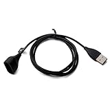 Fitbit One Extra Long Cable (100cm), TUSITA® Replacement 3.3ft USB Charge Charger Charging Cable Wire for Fitbit One Wireless Activity Bracelet Sport Band Wristband Armband