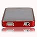CaseCrown Lux Glider Case for Apple iPhone 4 and 4S - Red Garnet