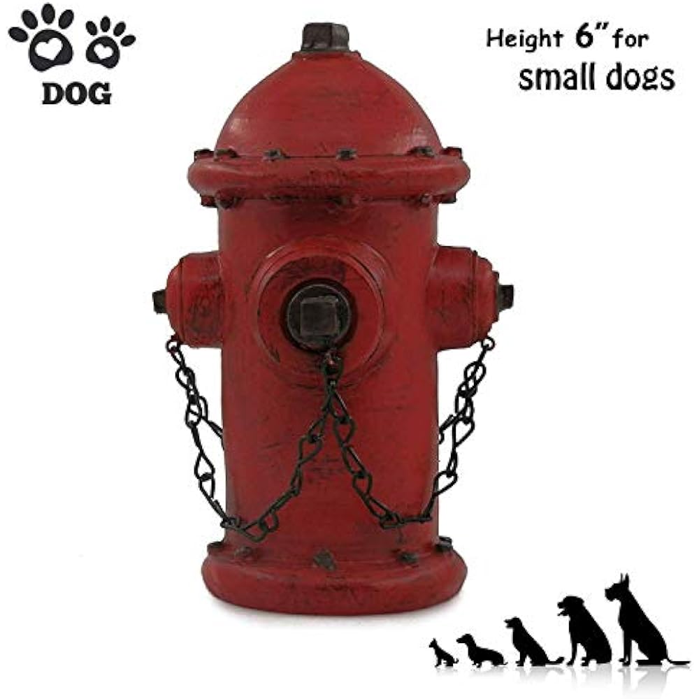 Resin Fire Outdoor Statues Hydrant Decor 6" Tall Small Garden & eBay