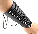 AMC Synthetic Gauntlet Leather Spiked Bracer Wristband