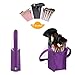 Makeup Brush Bag Travel Brushes Case Pouch Organizer Holder Dustproof for Women and Girls (Purple)