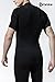 TSLA Men's UPF 50+ Quick Dry Short Sleeve Compression Shirts, Athletic Workout Shirt, Water Sports Rash Guard, BLM Edition Guard Black, X-Large
